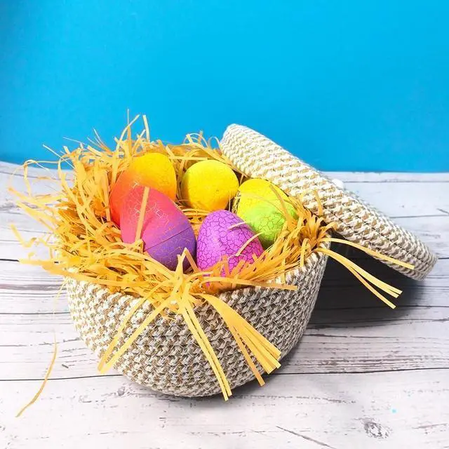 Alt view image 4 of 7 - Shred Paper Grass Kraft for Filler Gift Wrap Basket Box Grass, 1/2 LB