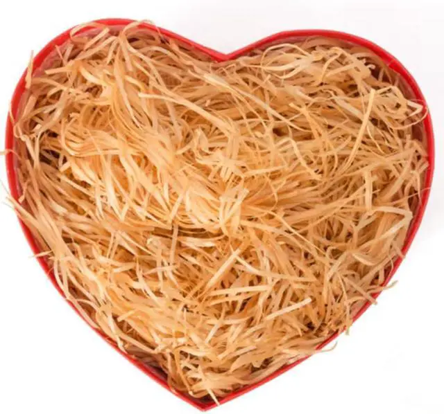 Alt view image 6 of 7 - Shred Paper Grass Kraft for Filler Gift Wrap Basket Box Grass, 1/2 LB