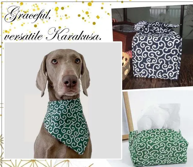Alt view image 5 of 7 - Japanese Fabric Furoshiki Wrapping Cloth Reusable Eco-Gift Wrap Paper Karakusa
