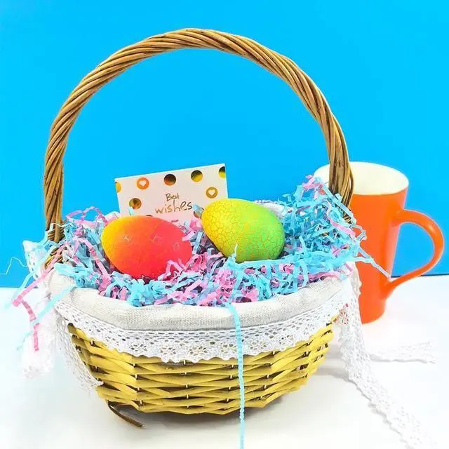 Alt view image 5 of 7 - Amsthow Basket Filler Crinkle Paper for Boy or Girl Raffle Box, 1/2 LB
