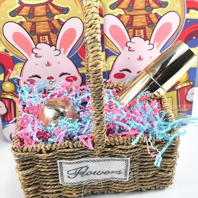 Alt view image 7 of 7 - Amsthow Basket Filler Crinkle Paper for Boy or Girl Raffle Box, 1/2 LB