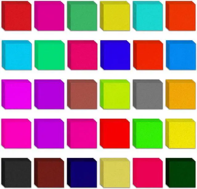 Main image of Jyongmer 6000 PCS 2 Inch Multicolor Tissue Paper Squares 30 Assorted Colors