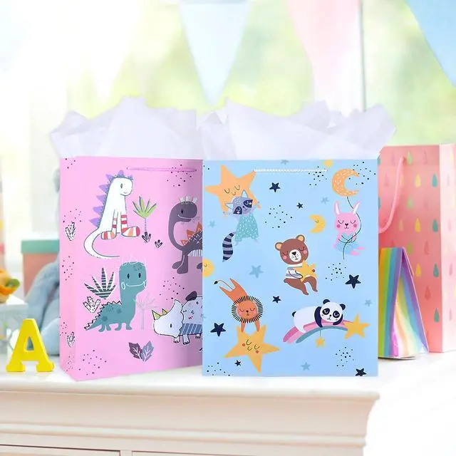 Alt view image 4 of 7 - 130 Sheets 20"x14" White Tissue Paper for Gift Bags Christmas Weddings Birthday Arts Craft Party Decoration