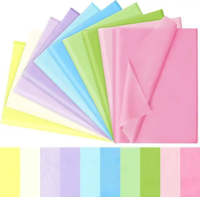 Main image of 120 Sheets 14 x 20 Inch Pastel Tissue Paper for Gift Bag Wrapping