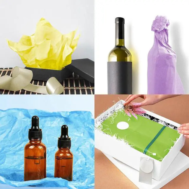 Alt view image 5 of 6 - 120 Sheets 14 x 20 Inch Pastel Tissue Paper for Gift Bag Wrapping