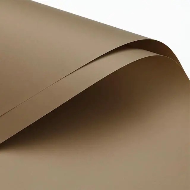 Alt view image 7 of 7 - LeZakaa 20 Sheets Flower Wrapping Paper - Waterproof Reversible Floral Bouquet Paper - Brown Design for Valentine's Day, Mother's Day, Parties, Birthdays, Weddings, Baby Shower