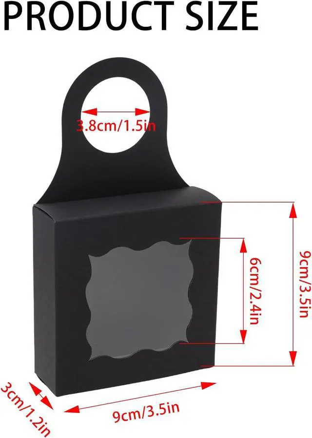 Alt view image 2 of 5 - Pocoxll 25 Pcs Kraft Paper Wine Bottle Box with Visible Window