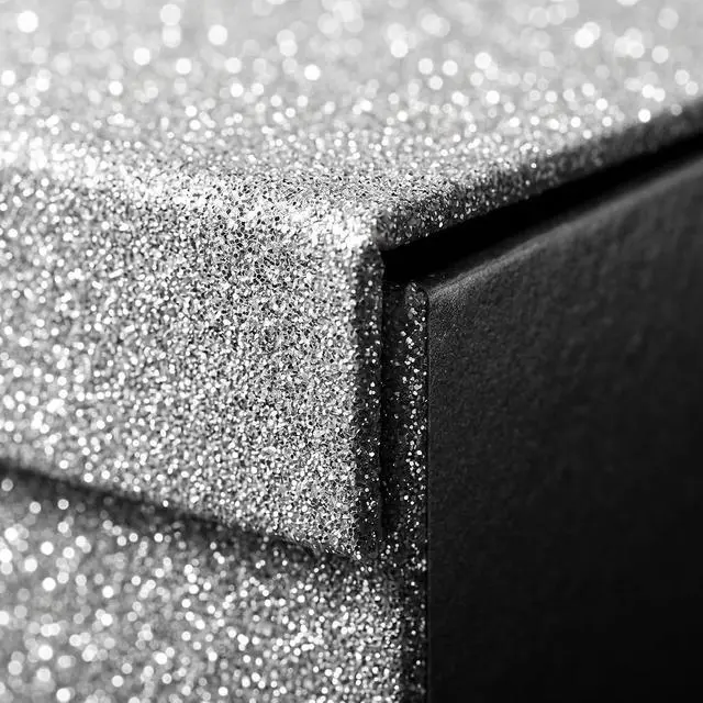 Alt view image 4 of 5 - LumyHavver Elegant Silvery Gift Box Perfect for Commemorative Gifts, Groomsmen Gifts, and All Occasions
