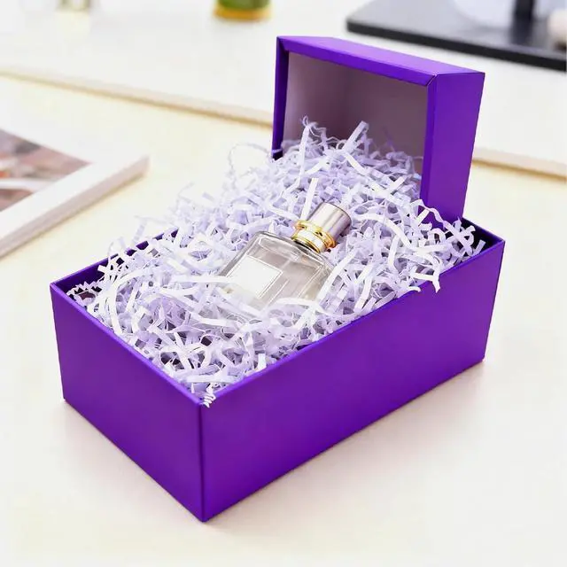 Alt view image 6 of 7 - Smilco Crinkle Paper Filler, 10OZ - Ideal for Gift Baskets, Boxes (Christmas, Weddings, Birthdays) - Crinkle Cut & Shredded for Wrapping, Crafts (White)
