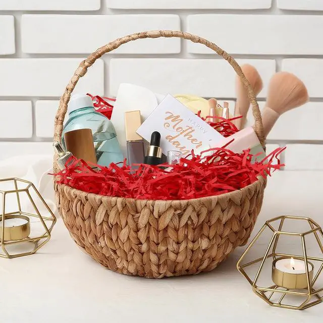 Alt view image 3 of 7 - MARFOREVER 200g/7oz Red Crinkle Shredded Paper Filler for Gift Baskets