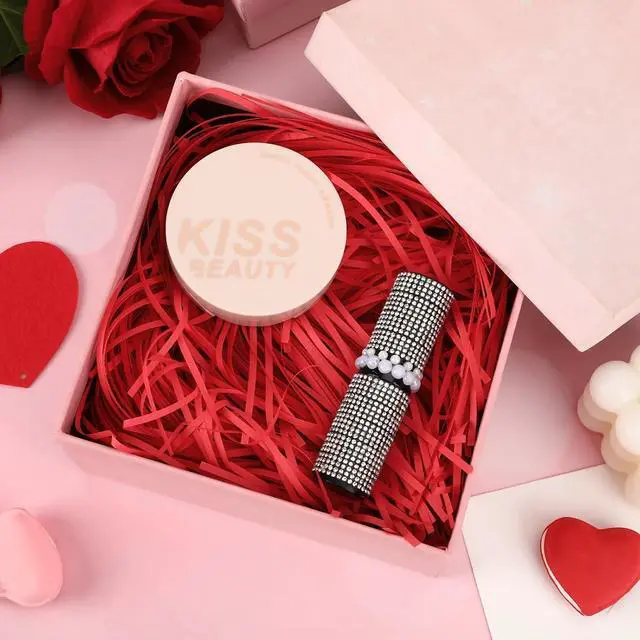 Alt view image 6 of 7 - MARFOREVER 200g/7oz Red Crinkle Shredded Paper Filler for Gift Baskets