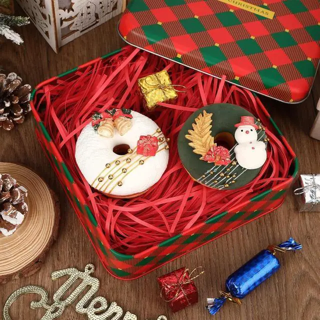 Alt view image 5 of 7 - MARFOREVER 200g/7oz Red Crinkle Shredded Paper Filler for Gift Baskets