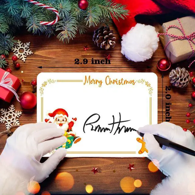Alt view image 3 of 7 - Christmas Labels Stickers 120Pc Christmas Name Gift Label Xmas Tags Sticker