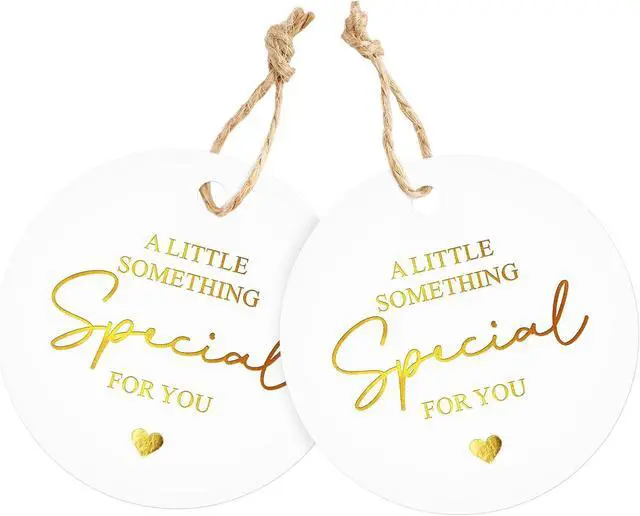Main image of joycraft 50 Thank You Gift Tags, Gold Foil Something Special for You Tags