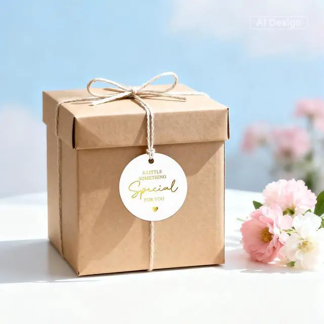 Alt view image 6 of 7 - joycraft 50 Thank You Gift Tags, Gold Foil Something Special for You Tags
