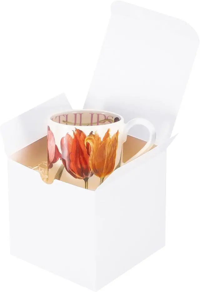 Main image of UnicoPak 10 Pack 5x5x5 Gift Boxes, Sturdy Small White Gift Boxes for Presents, Ornaments, Candles, Mugs, Easy Pop-up Assembly, Ideal for Birthday Christmas Party Business