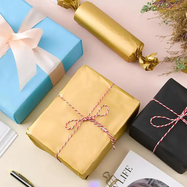 Alt view image 7 of 7 - Hlonon Black Tissue Paper - 30 Sheets, 14 x 20 Inch, Gift Wrapping, DIY Crafts, Wedding, Birthday, Christmas