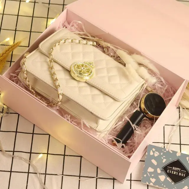 Alt view image 5 of 6 - 11x8x4 in Gift Boxes for Present, Large Pink Gift Box with Magnetic Closure Lids,Ribbon and gift Card, Magnetic Gift Boxes for Wedding, Groomsmen Bridesmaid Proposal, Birthdays, Mother's Day