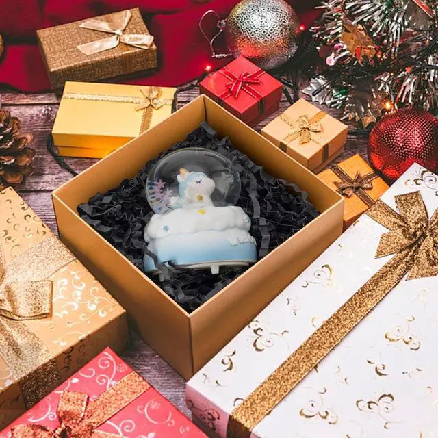 Alt view image 5 of 7 - Gangdry Crinkle Cut Paper Shred Basket Filler, 6 oz, Decorative Gift Box Packaging, Christmas Wedding Party Supplies (Black)