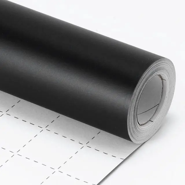 Alt view image 2 of 7 - Black Wrapping Paper, 17In x 33Ft Gift Wrapping Paper, Matte Metallic Paper