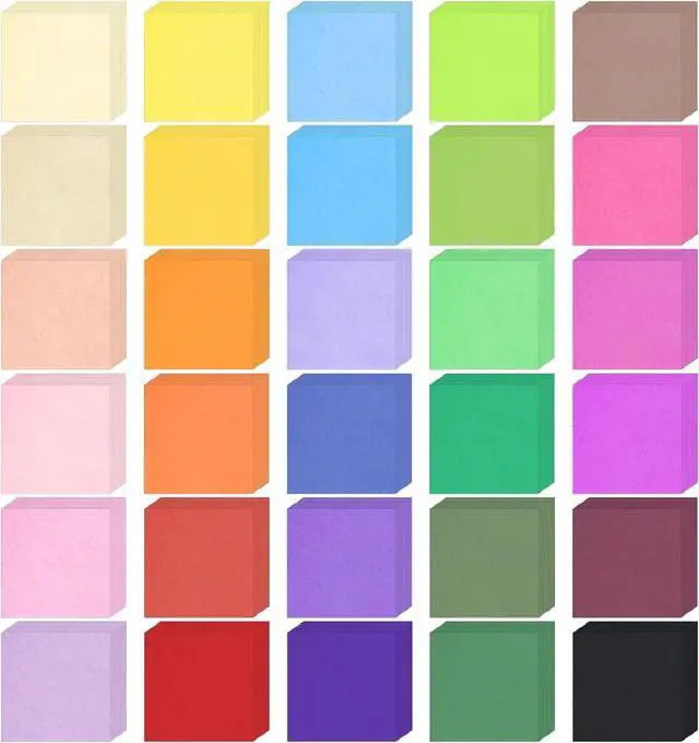 Main image of Jyongmer 9000 Sheets 1 Inch Colored Tissue Paper Squares 30 Assorted Colors