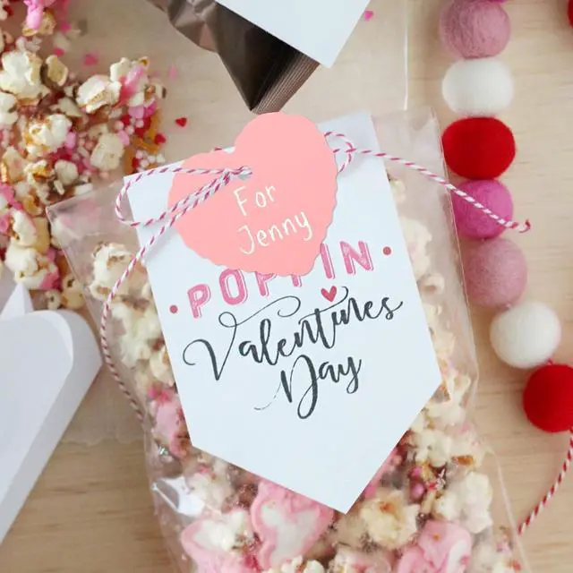 Alt view image 5 of 5 - jijAcraft 100Pcs Pink Gift Tags, Heart Paper Tags with String, 2.2 x 2.4Inch Blank Mothers Day Tag, Party Favors Hangtag, Gift Wrapping Tag for Birthday, Baby Shower, Wedding
