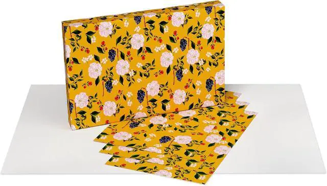Alt view image 4 of 7 - American Greetings Wrapping Paper Sheets with Gridlines, Designed by Pen and Pillar (12 Sheets, 30 in. x 20 in.)