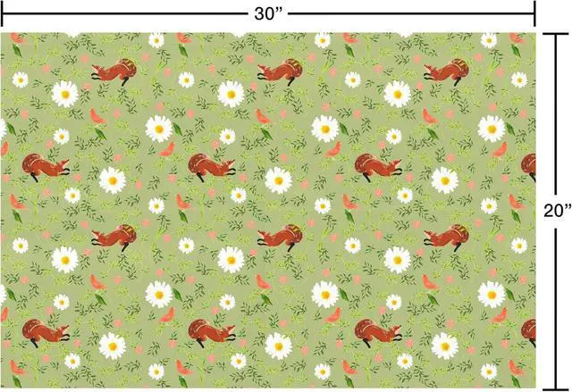 Alt view image 5 of 7 - American Greetings Wrapping Paper Sheets with Gridlines, Designed by Pen and Pillar (12 Sheets, 30 in. x 20 in.)