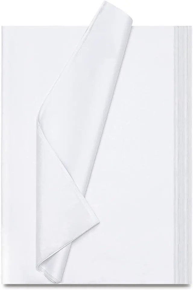 Main image of Simetufy 115 Sheets White Tissue Paper for Gift Bags Packaging 14 x 20 Inch