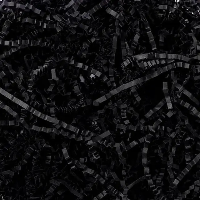 Main image of UoeRing Black Crinkle Cut Paper Shred Filler 4 oz