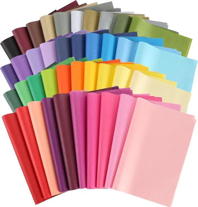 Main image of Koogel Tissue Paper 320 Sheets, 14 X 10 inch 40 Colors for Gift Bags
