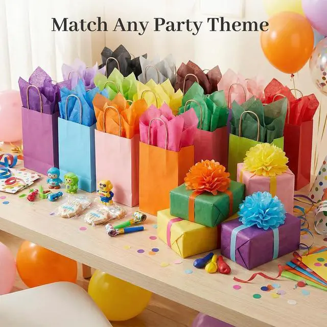 Alt view image 3 of 7 - Koogel Tissue Paper 320 Sheets, 14 X 10 inch 40 Colors for Gift Bags
