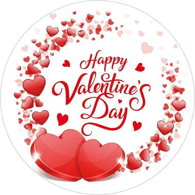 Main image of Valentine's Day Gift Stickers 72pcs Valentine's Day Tags Sticker for Love Letters Sealing Gift Wrapping Signature Decoration