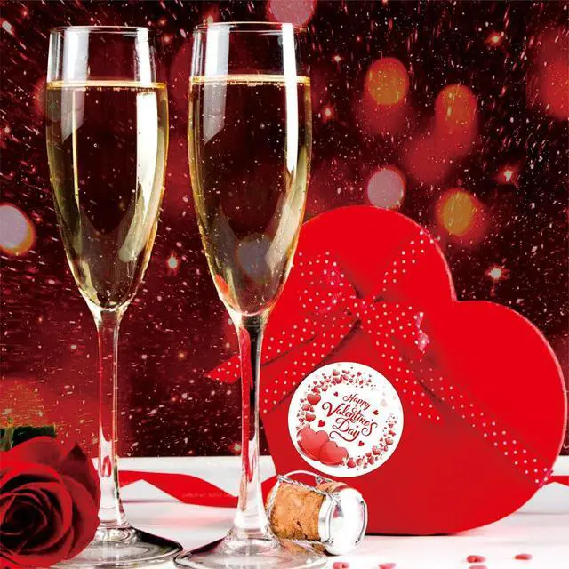 Alt view image 3 of 7 - Valentine's Day Gift Stickers 72pcs Valentine's Day Tags Sticker for Love Letters Sealing Gift Wrapping Signature Decoration