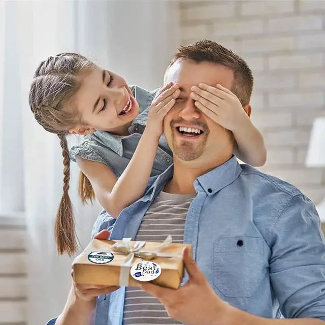 Alt view image 7 of 7 - HADDIY Happy Father's Day Tags,60 Pcs Dad Gift Tags for Wrapping Supplies