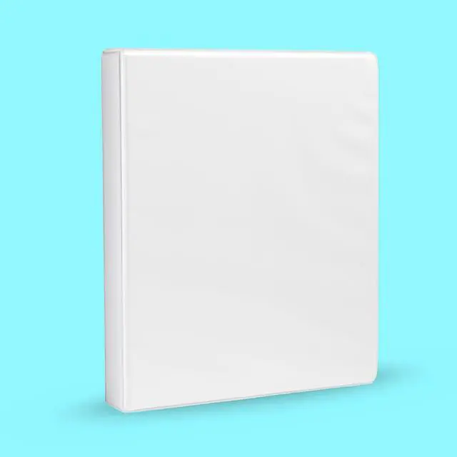 Alt view image 3 of 4 - Amazon Basics 3-Ring Binder, 1-Inch, Customizable, with Pockets for Organization, White, 1-Pack