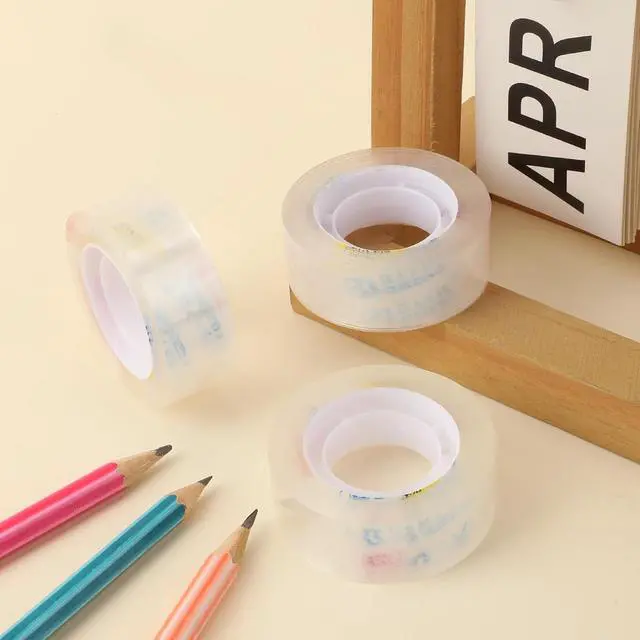 Alt view image 6 of 7 - BAZIC PRODUCTS Crystal Clear Tape Refill, 3/4 in x 1000 in, 3 Ct