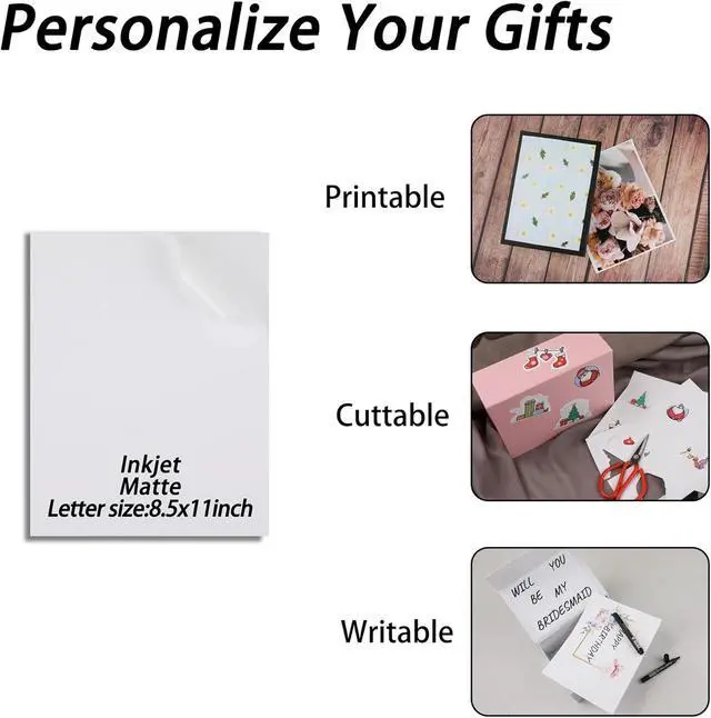 Alt view image 2 of 7 - Green Gift Box,10x7.3x3.5 Gift Boxes With Lids For Presents Includes Ribbon And Diy Printable Sticker Paper,Bridesmaid Proposal Box,Magnetic Gift Box For Birthday,Wedding,Graduation