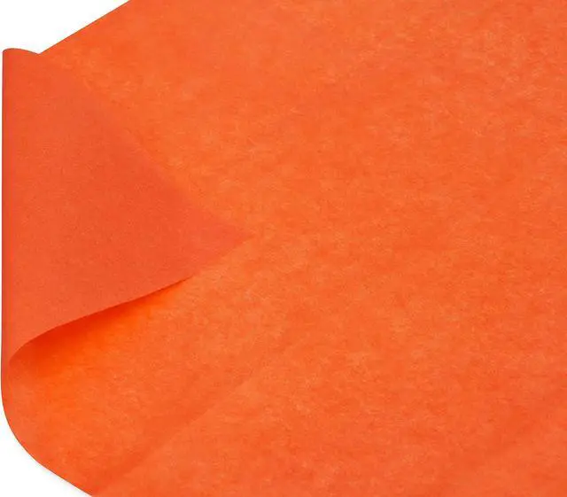 Alt view image 4 of 5 - Papyrus 8 Sheet 20 in. x 26 in. Orange Tissue Paper for All Occasions
