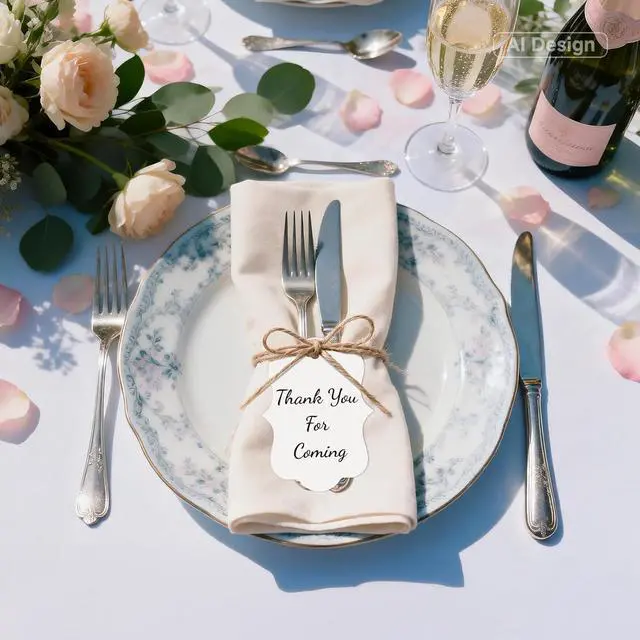 Alt view image 5 of 7 - joycraft 100Pcs Gift Tags with String, 2.7x2 inch Blank Kraft Paper Tags
