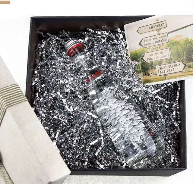 Alt view image 7 of 7 - Keoferlo Crinkle Paper Filler Gift Box Filler 1/2 LB Easter Box Baskets Stuffing Cut Shredd Silver Grass for Valentine Day Gift Baskets Packing Shipping Decorations Wrappings