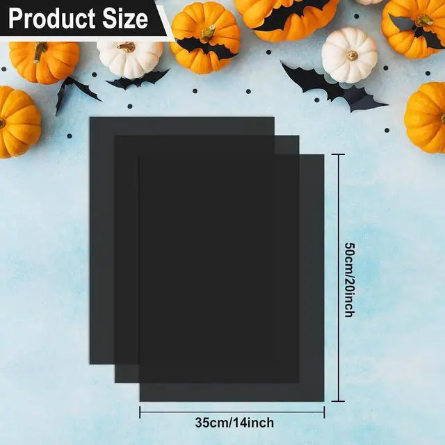 Alt view image 2 of 6 - NEBURORA 100 Sheets Black Wrapping Tissue Paper Gift Bag Decorative