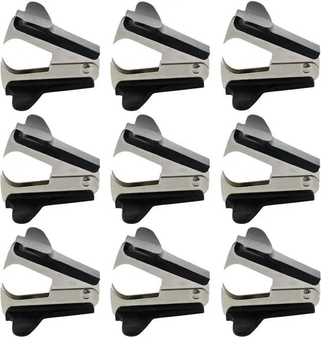 Main image of ZZTX 9 Pack Staple Remover Black