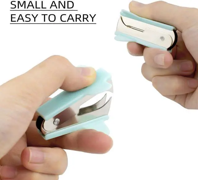 Alt view image 3 of 7 - 3 Pack Staple Remover Stapler Puller Remover Stapler Remover Tool for Home Office School Office Staple Removers Staple Removal Set Pinch Jaw Style Staple Remover Tool (Pink Purple Green)