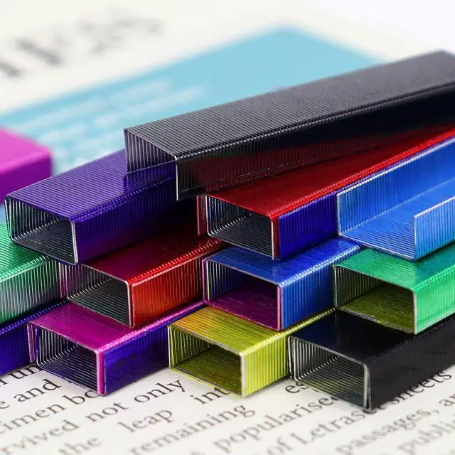 Alt view image 5 of 7 - 7Pack Colorful 26/6 Standard Staples, Refills for Desktop Office Staplers