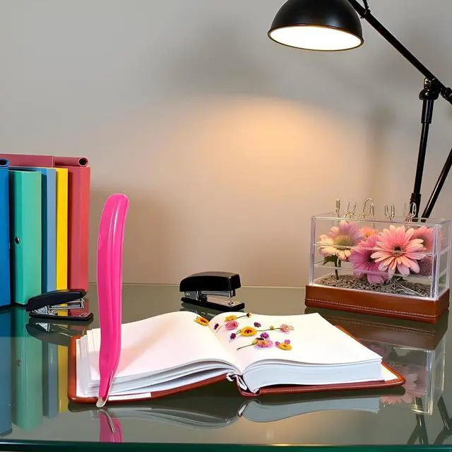 Alt view image 3 of 7 - Pink Portable Staple Remover,Staple Puller Tool Magnetic Head Staple Removal Tool Handheld Staple Puller, Pen Type Staple Remover Binding Supplies School Office Home, Staplers and Punches