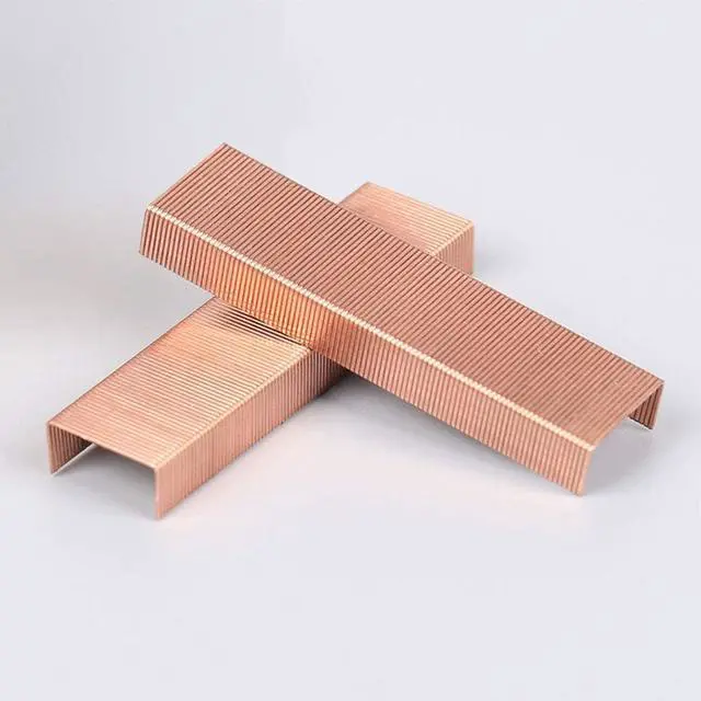 Alt view image 4 of 7 - MultiBey 4000 Rose Gold Staples, #12 26/6 Staple Refill for Desk Stapler