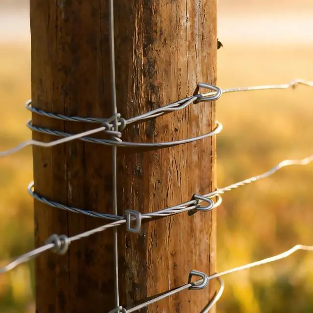 Alt view image 4 of 6 - 280 Pcs Galvanized Steel Fencing Staples, 24 mm U-Shaped Nails