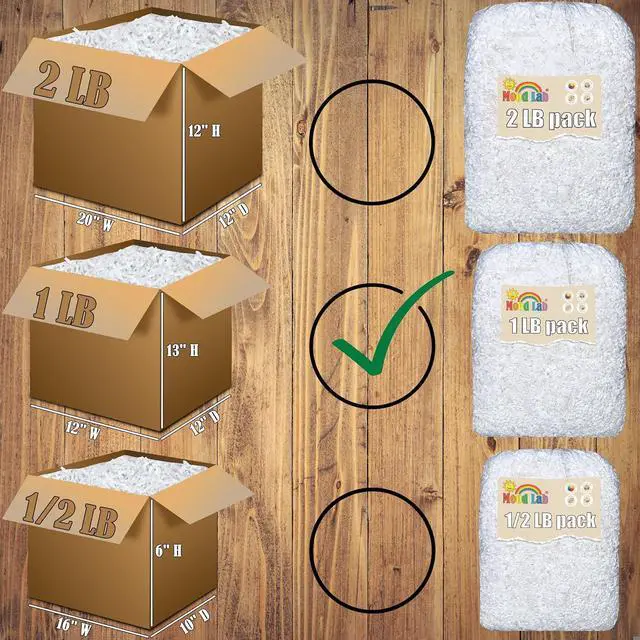 Alt view image 2 of 7 - Mood Lab Crinkle Cut Paper Shred Filler - 1 LB White - Shredded Cut Paper for Basket Filling - Gift Box Kraft Wrapping Paper