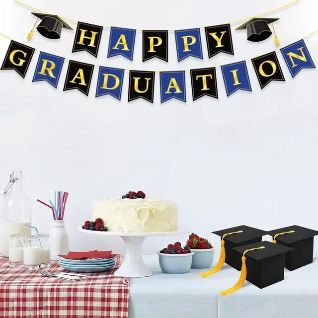 Alt view image 7 of 7 - ZMCINER 30 PCS Graduation Cap Candy Box Graduation Cap Gift Boxes for Graduation Favors 2026